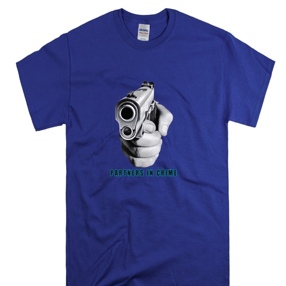 Partners In Crime TShirt (His) - Picture 1 of 1